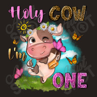 Holy Cow Im One With Cute Cow Tank Top | Artistshot