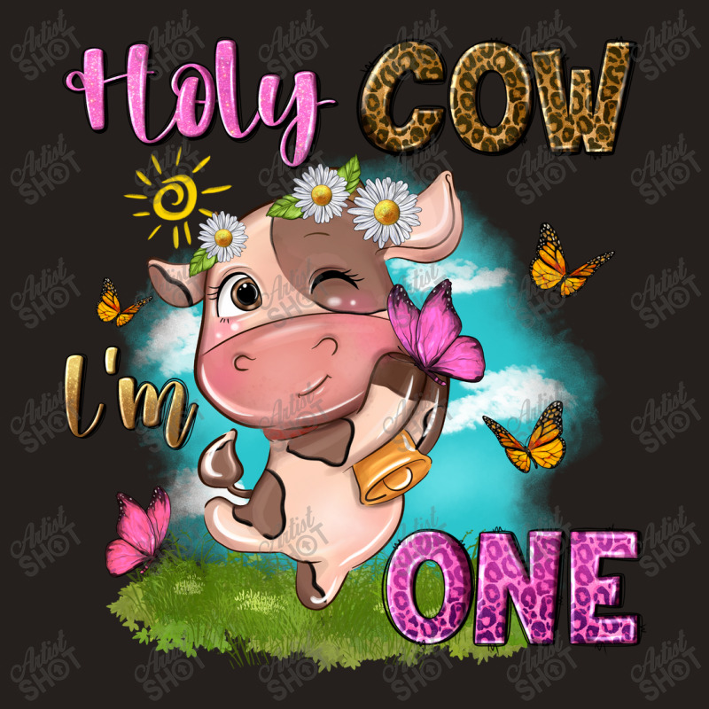 Holy Cow Im One With Cute Cow Tank Top | Artistshot