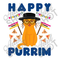 Happy Purrim Purim Funny Esther Cat Jewish Queen Paper Bag - 16 X 6 X 19 1/4 | Artistshot