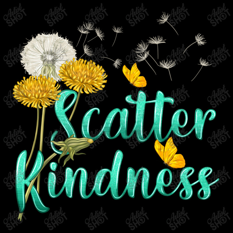 Scatter Kindness V-neck Tee | Artistshot