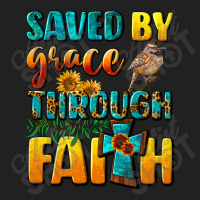 Saved By Grace Through Faith Basic T-shirt | Artistshot