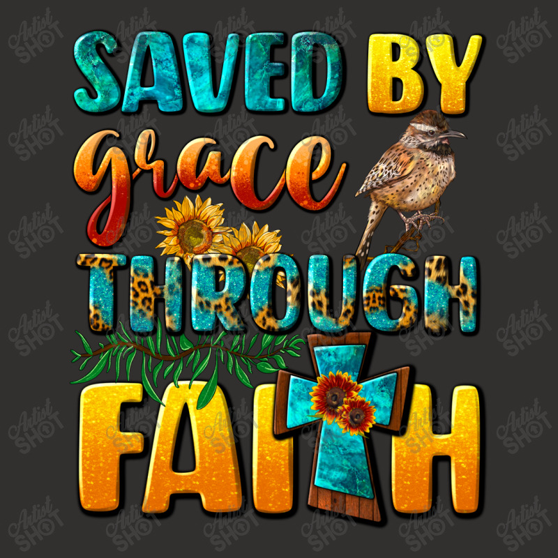 Saved By Grace Through Faith Champion Hoodie | Artistshot