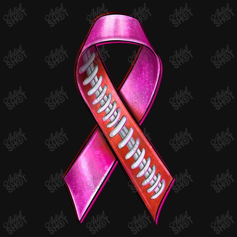 Breast Cancer Ribbon American Football Baby Bibs by enoddigitalart@gmail.com | Artistshot