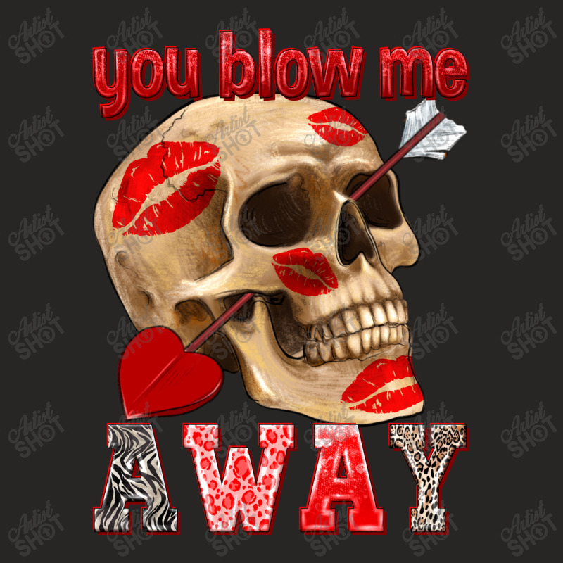 You Blow Me Away Ladies Fitted T-Shirt by enoddigitalart@gmail.com | Artistshot