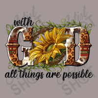 With God All Things Are Possible Vintage Short | Artistshot