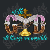 With God All Things Are Possible Crewneck Sweatshirt | Artistshot