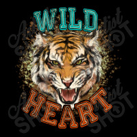 Wild Heart Tiger College Western Pocket T-shirt | Artistshot