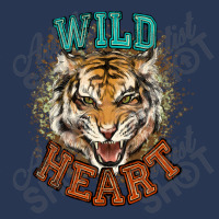 Wild Heart Tiger College Western Men Denim Jacket | Artistshot