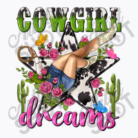 Western Rodeo Cowgirl Dreams T-shirt | Artistshot