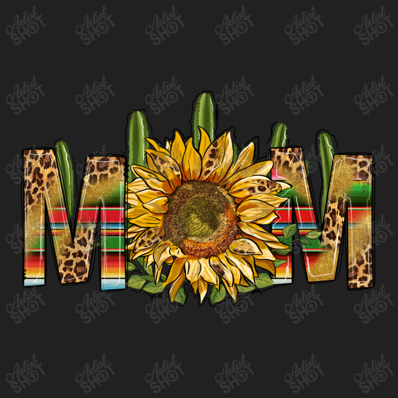 Western Mom With Sunflower Basic T-shirt | Artistshot