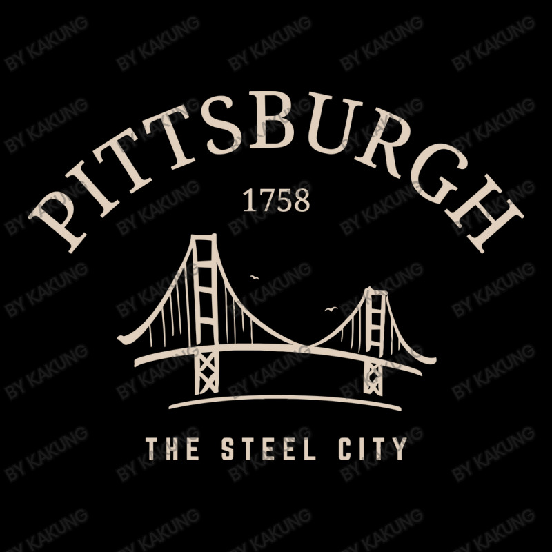 Pittsburgh The Steel City Zipper Hoodie | Artistshot