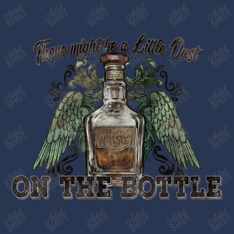 There Might Be A Little Dust On The Bottle Whiskey Men Denim Jacket | Artistshot