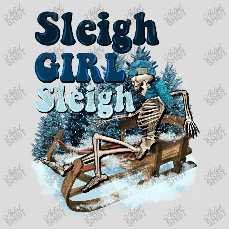 Sleigh Girl Sleigh Skeleton Men's Polo Shirt | Artistshot