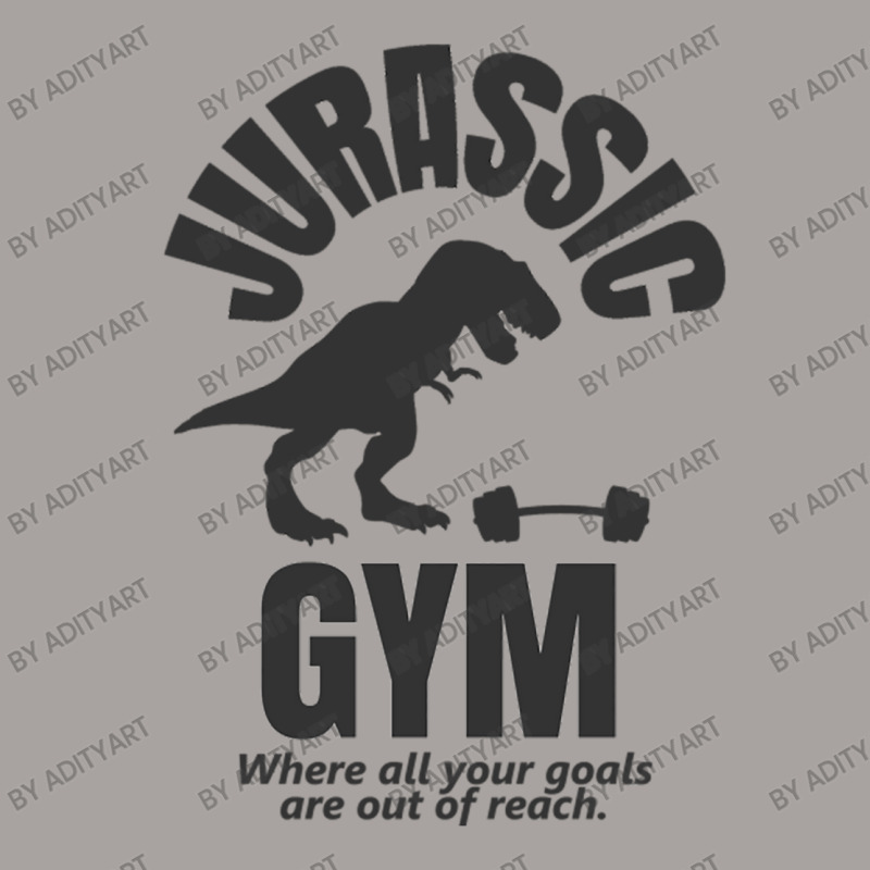 Jurassic Gym Powerlifter   Where All Your Goals Ar Racerback Tank by AdityArt | Artistshot