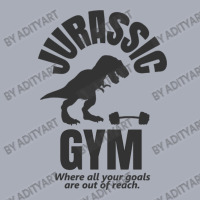 Jurassic Gym Powerlifter   Where All Your Goals Ar Tank Dress | Artistshot