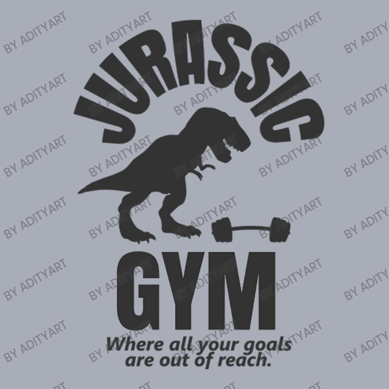 Jurassic Gym Powerlifter   Where All Your Goals Ar Tank Dress by AdityArt | Artistshot