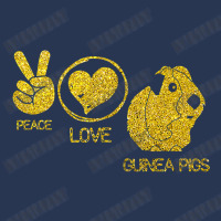 Cute Peace Love Guinea Pigs Men Denim Jacket | Artistshot