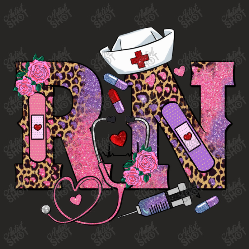 Valentines Day Rn Registered Nurse Ladies Fitted T-shirt | Artistshot