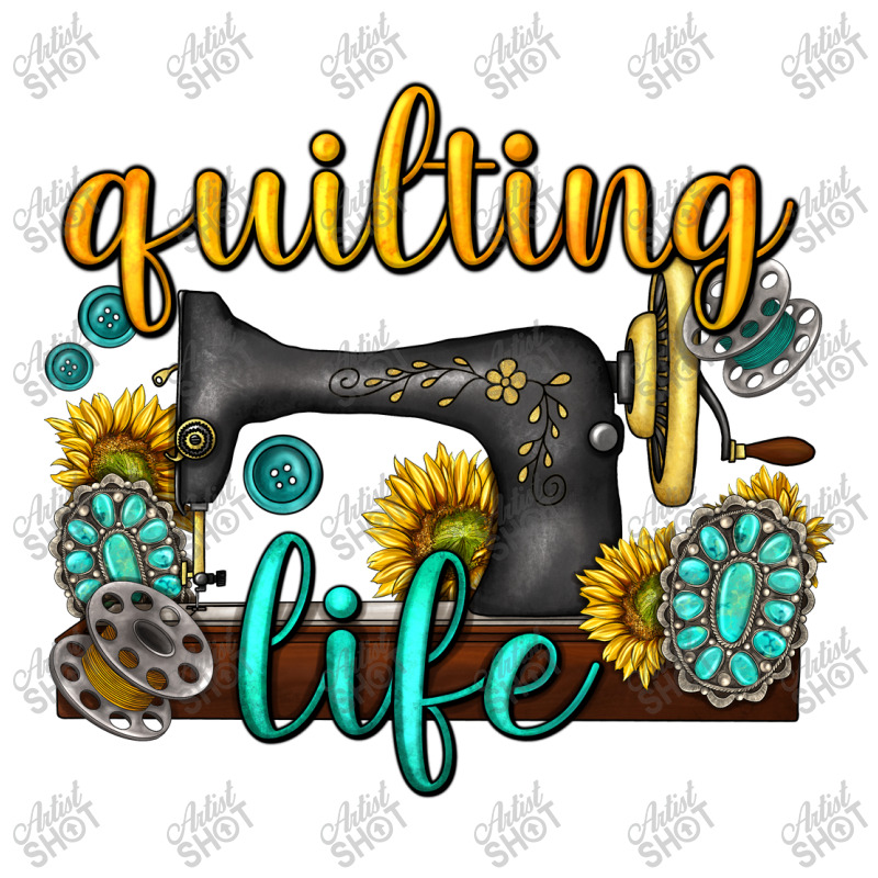 Quilting Life Western Crop Top by enoddigitalart@gmail.com | Artistshot