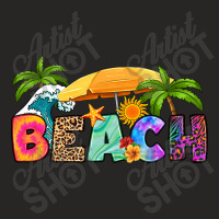 Beach Ladies Fitted T-shirt | Artistshot