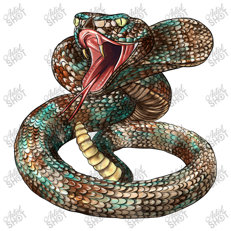 Rattle Snake Cub Paper Bag - 8 X 4 1/2 X 10 1/4 | Artistshot