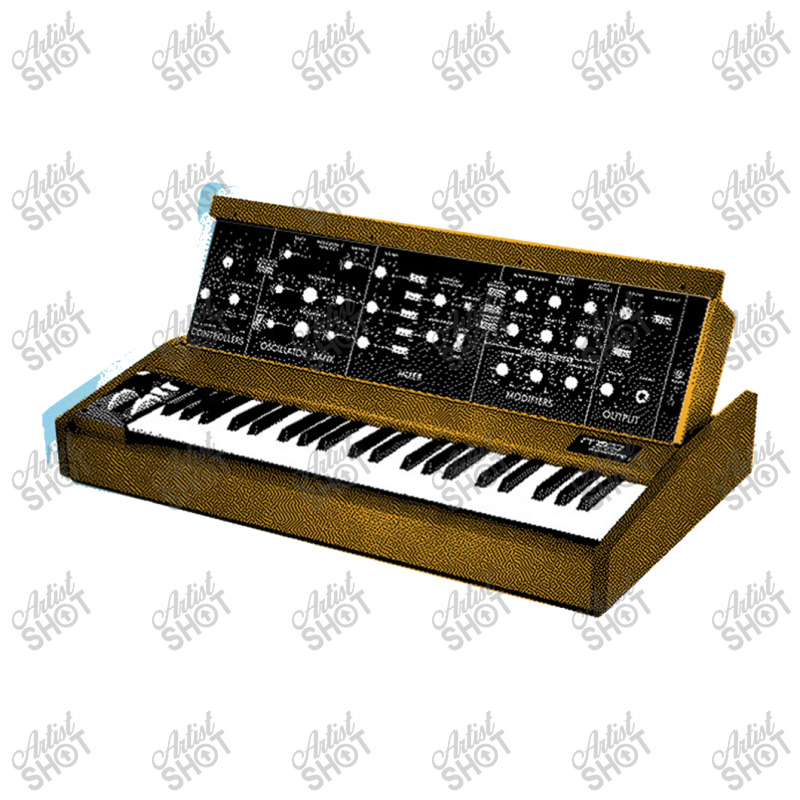 Analog Synthesizer 8bit Retro Artwork Design Debie Paper Bag - 10 X 5 X 13 | Artistshot