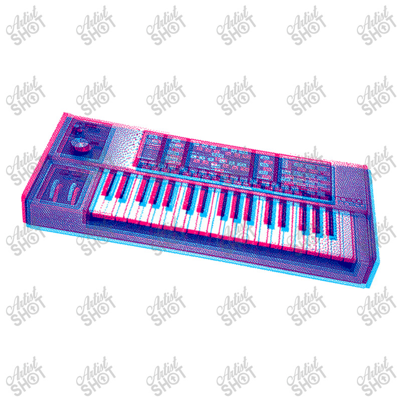 Analog Synthesizer 8bit 3d Retro Artwork Design Debie Paper Bag - 10 X 5 X 13 | Artistshot