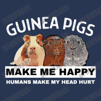 Guinea Pigs Make Me Happy Guinea Pig Men Denim Jacket | Artistshot