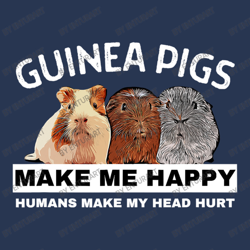 Guinea Pigs Make Me Happy Guinea Pig Men Denim Jacket | Artistshot