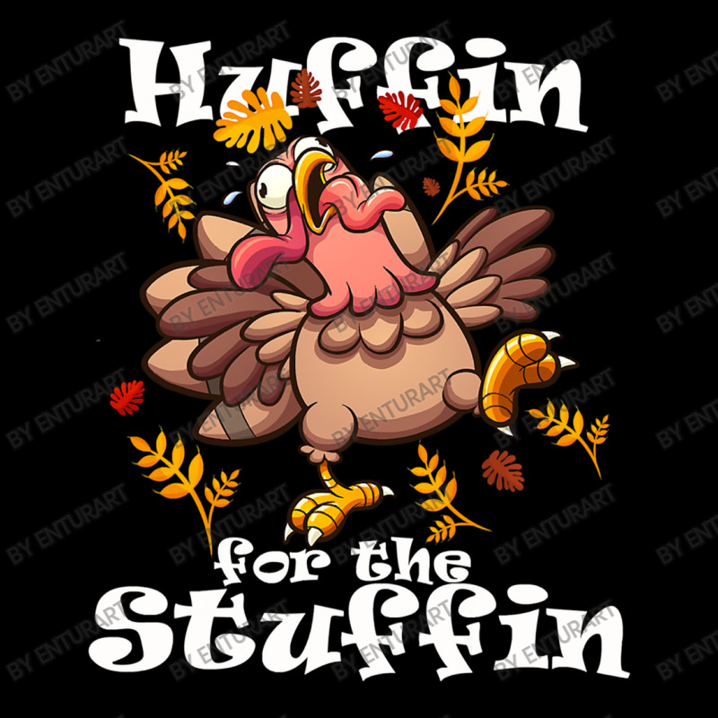 Huffin The Stuffin Turkey Trot 5k Race Pocket T-Shirt by EnturArt | Artistshot