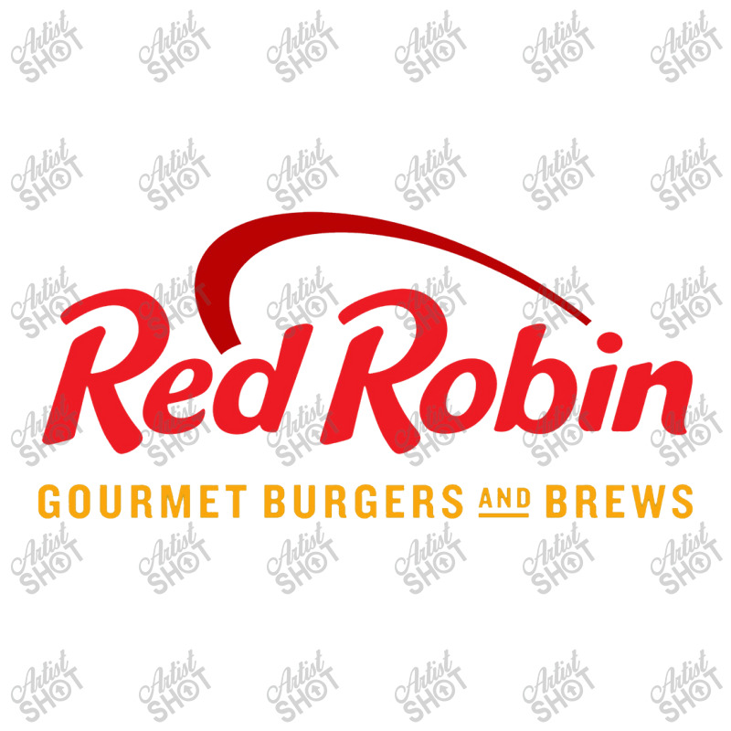 Red Robin Take Out Paper Bag - 14 X 10 X 15 1/2 | Artistshot