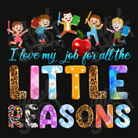 I Love My Job For All The Little Reason Scorecard Crop Tee | Artistshot