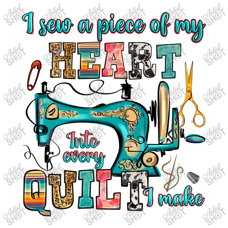 I Sew A Piece Of My Heart Into Every Quilt I Make Youth Tee by RanaPortraitStore | Artistshot