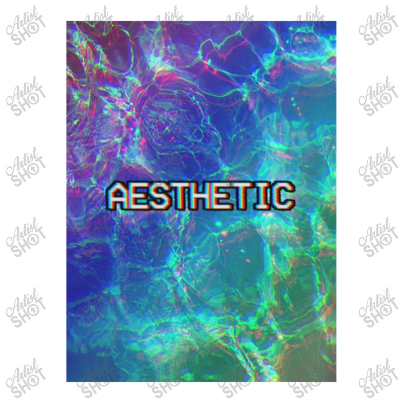 Aesthetic † Seapunk Vhs Ocean Design Cub Paper Bag - 8 X 4 1/2 X 10 1/4 | Artistshot