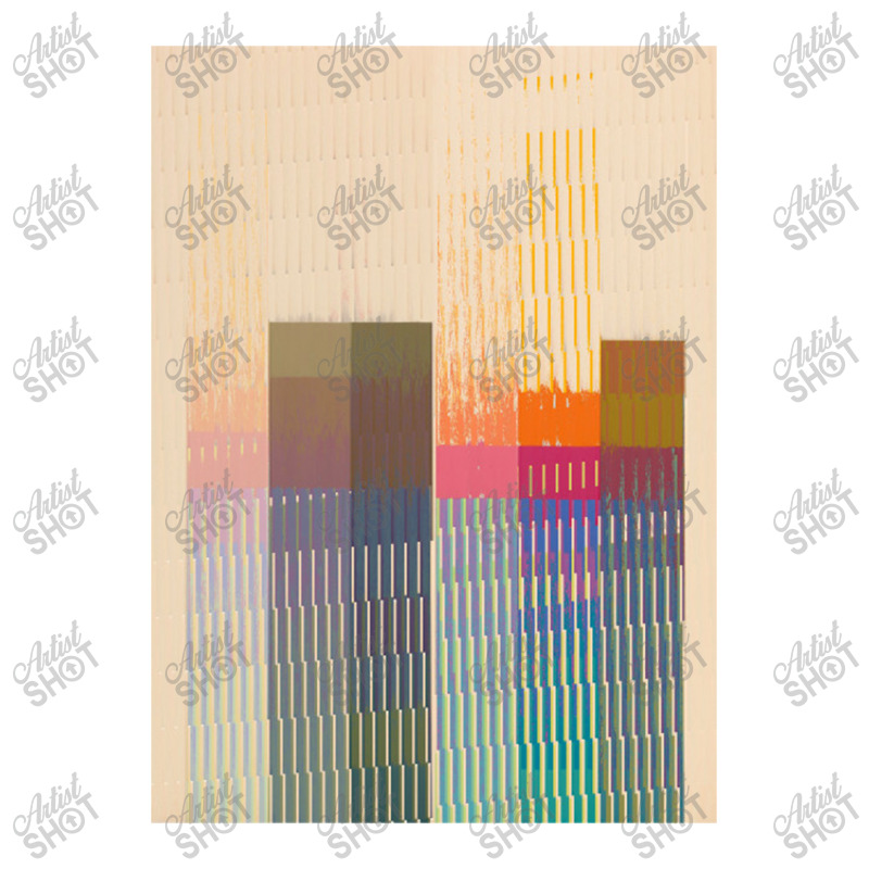 Aesthetic Vector Skyline Graphic Design Cub Paper Bag - 8 X 4 1/2 X 10 1/4 | Artistshot