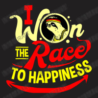 I Won The Race To Happiness Sloth T-shirt | Artistshot