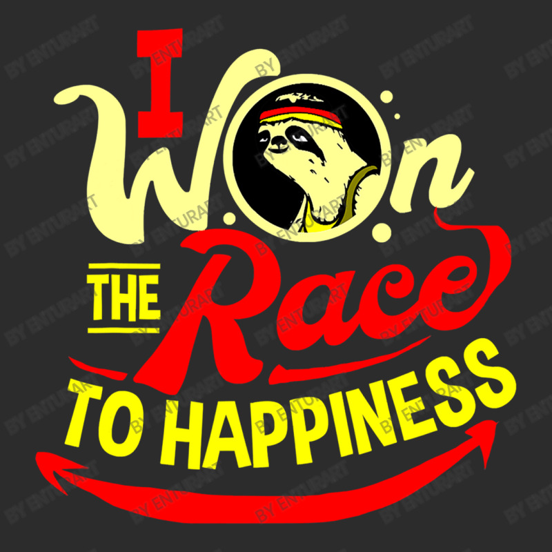 I Won The Race To Happiness Sloth Exclusive T-shirt by EnturArt | Artistshot