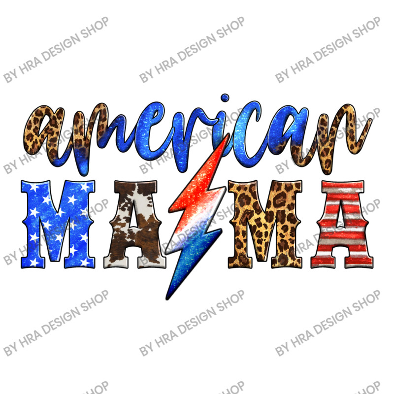 American Mama Thunderbolt Debie Paper Bag - 10 X 5 X 13 | Artistshot