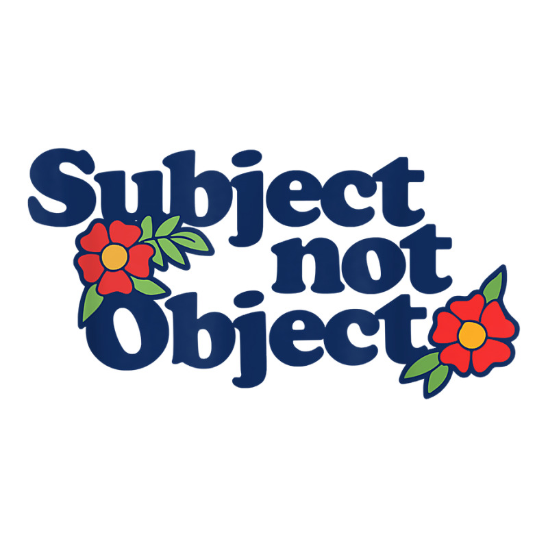 Subject Not Object T Shirt Retro Feminist Design Feminism Mart Paper Bag -13 X 7 X 17 | Artistshot