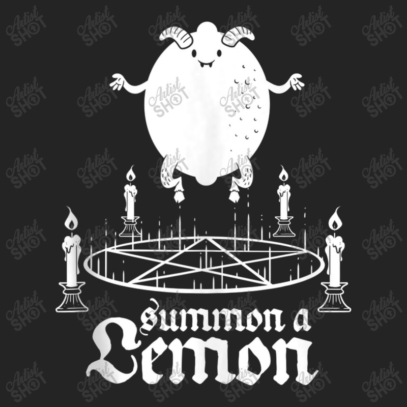 Blackcraft Funny Summon A Demon Lemon Invoking Satan 3/4 Sleeve Shirt by Yuh2105 | Artistshot