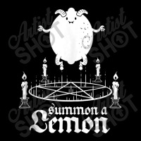 Blackcraft Funny Summon A Demon Lemon Invoking Satan Men's 3/4 Sleeve Pajama Set | Artistshot