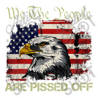 A.me.rican Flag Bald Eagle We The People Are Pissed Off T Shirt Cub Paper Bag - 8 X 4 1/2 X 10 1/4 | Artistshot