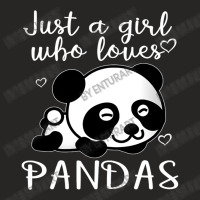 Just A Girl Who Loves Pandas Vital Ladies Fitted T-shirt | Artistshot