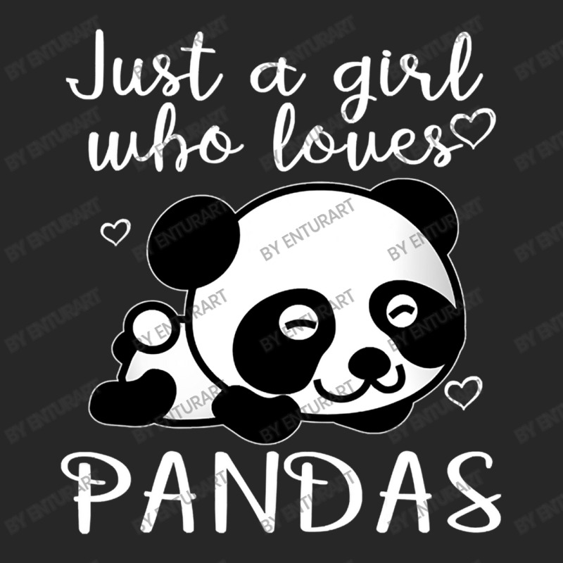 Just A Girl Who Loves Pandas Vital Women's Pajamas Set by EnturArt | Artistshot