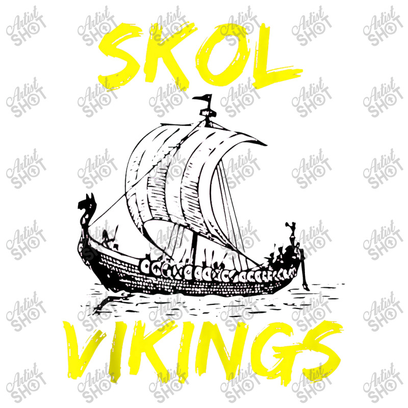 Skol Vikings Minnesota Shirt Cub Paper Bag - 8 X 4 1/2 X 10 1/4 | Artistshot