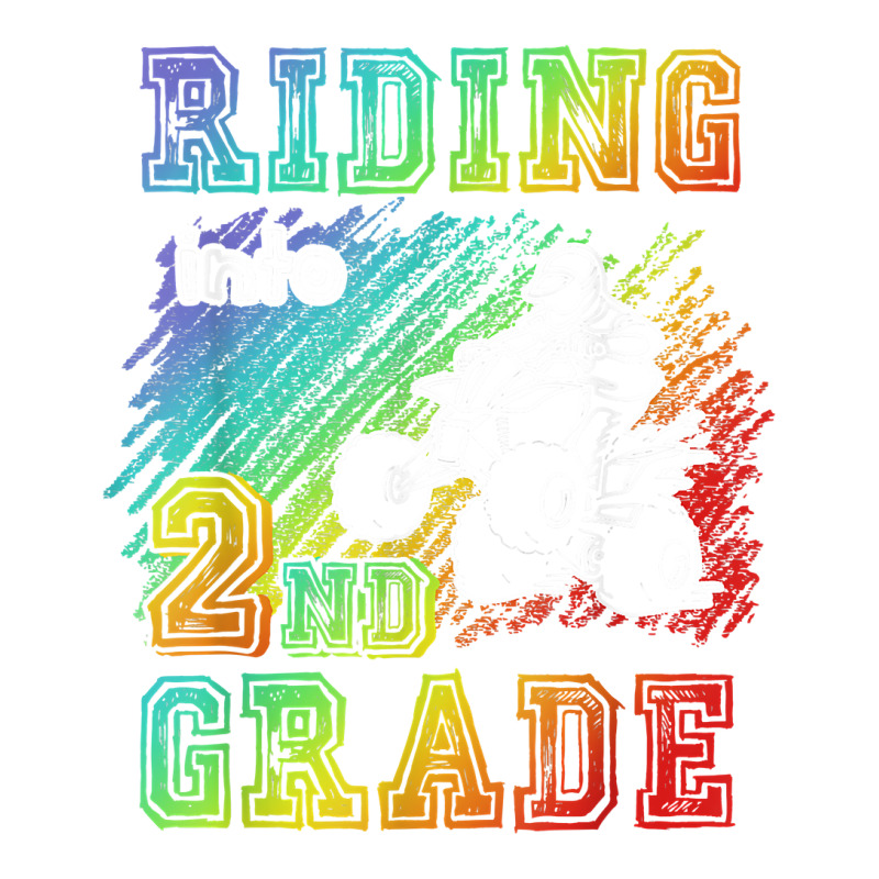 Riding Into 2nd Grade Atv Quad Rider Boy Funny T Shirt Debie Paper Bag - 10 X 5 X 13 | Artistshot