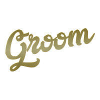 Best Groom Shirt Wedding Party & Bachelor Party, Faux Gold Debie Paper Bag - 10 X 5 X 13 | Artistshot