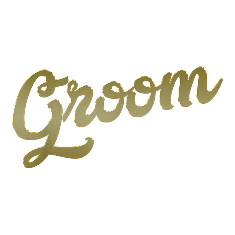 Best Groom Shirt Wedding Party & Bachelor Party, Faux Gold Debie Paper Bag - 10 X 5 X 13 | Artistshot