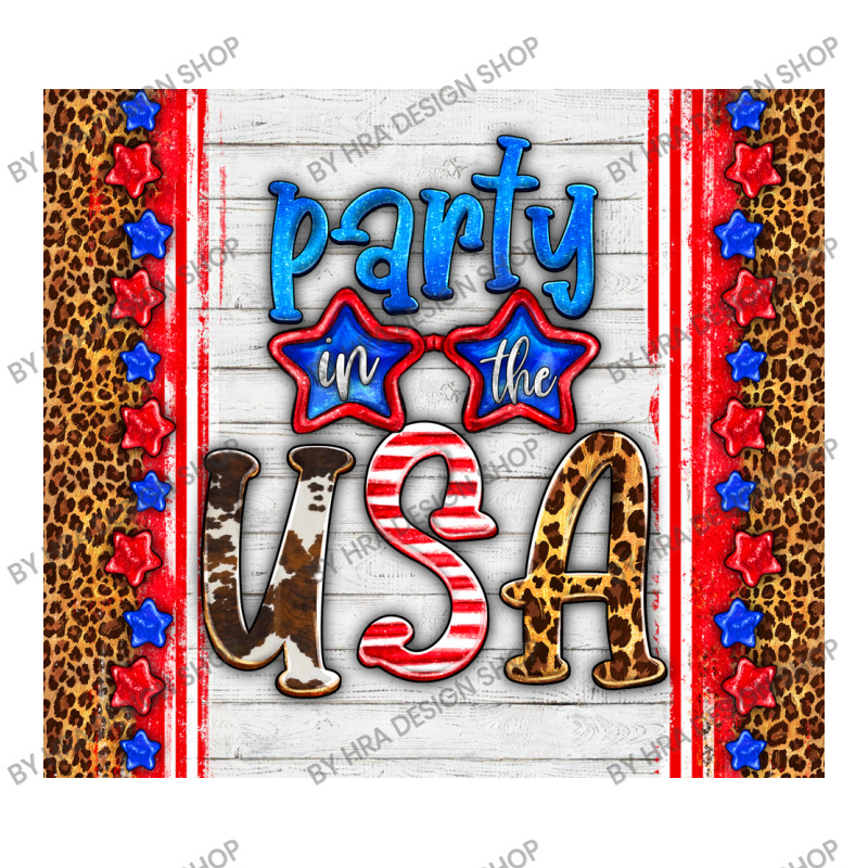 Party In The Usa Take Out Paper Bag - 14 X 10 X 15 1/2 | Artistshot