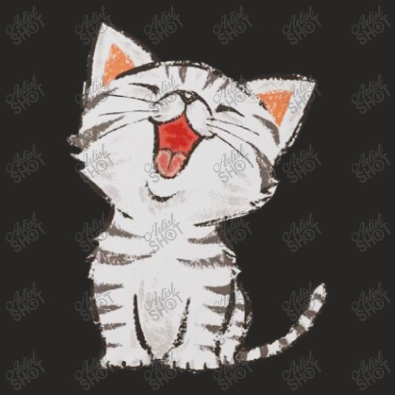 American Shorthair Happy Ladies Fitted T-Shirt by Star Store | Artistshot